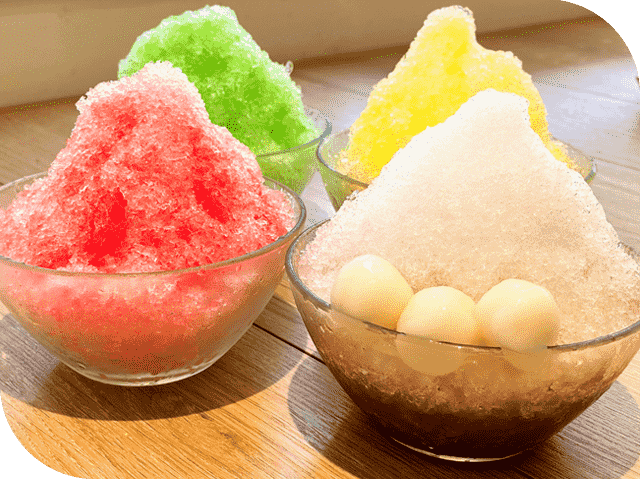 夏季限定!!沖縄ぜんざい＆かき氷
